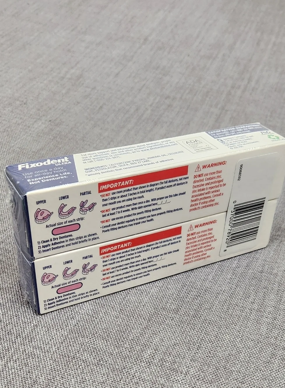 fixodent ultra max